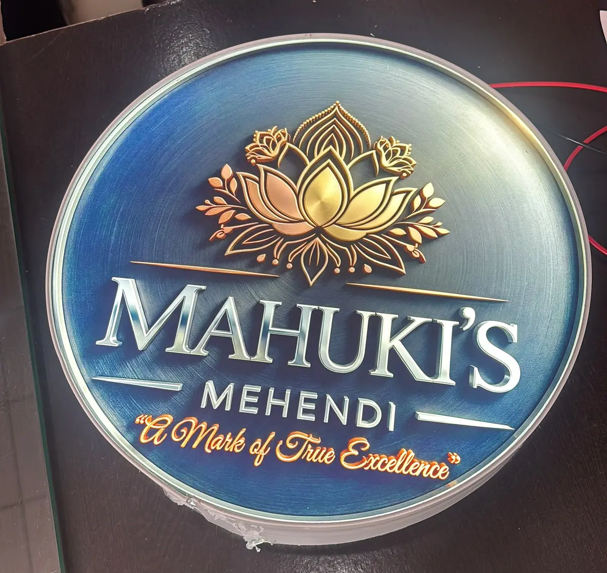 3D Acrylic LED Logo by CSN Host