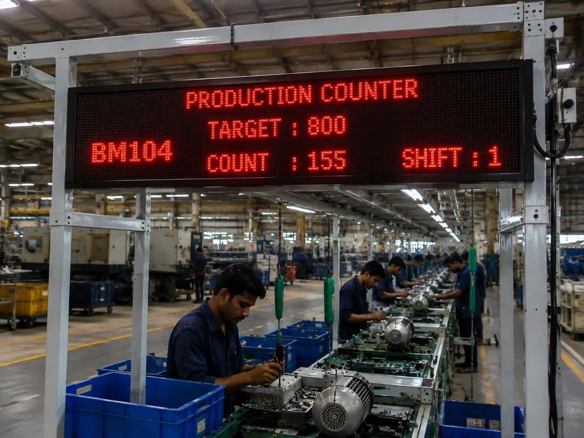 Industrial Production Counter by CSN Host